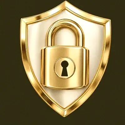 Shield with padlock — Betzillo