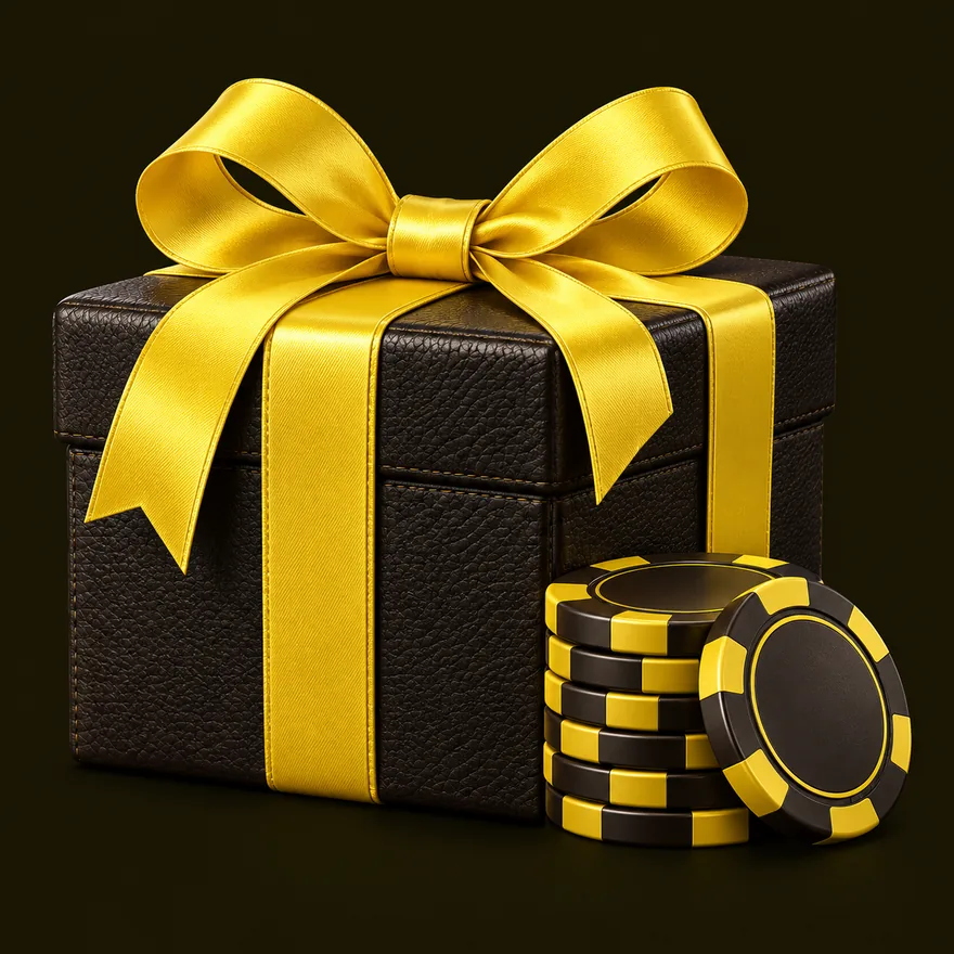 Gift box and chips — Betzillo