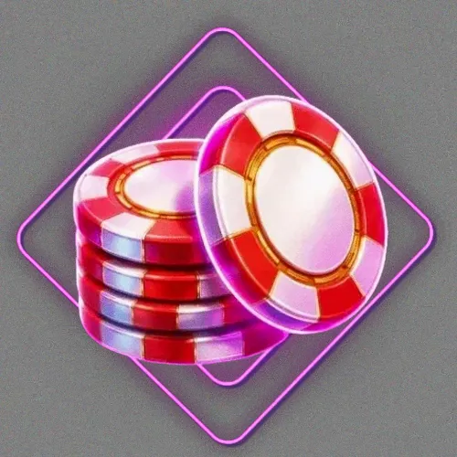 Poker table with cards