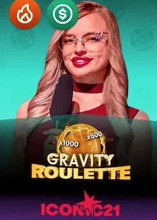 Gravity Roulette live game cover