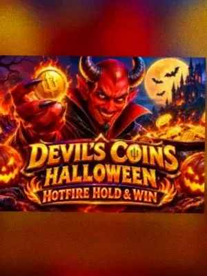 Devil's Coins Halloween Hotfire Hold & Win at Betzillo