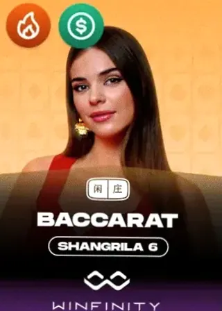 Baccarat Shangrila 6 live game cover