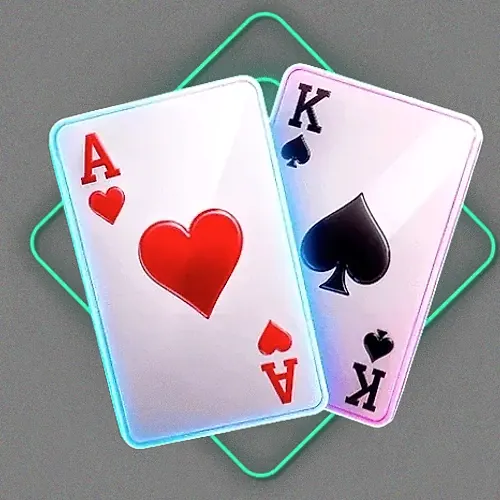 Ace and king playing cards