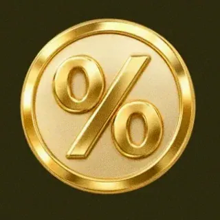 Gold percent coin — Betzillo