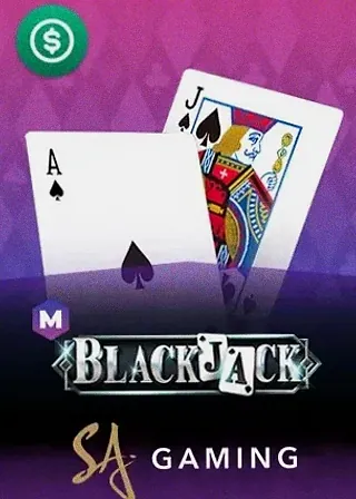 M Blackjack live game cover