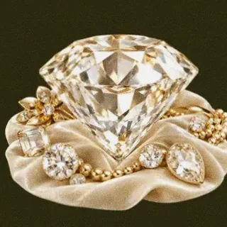 Faceted diamond gemstone — Betzillo